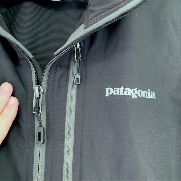 Patagonia All Free Soft-Shell Jacket Black - Picture 6 of 7